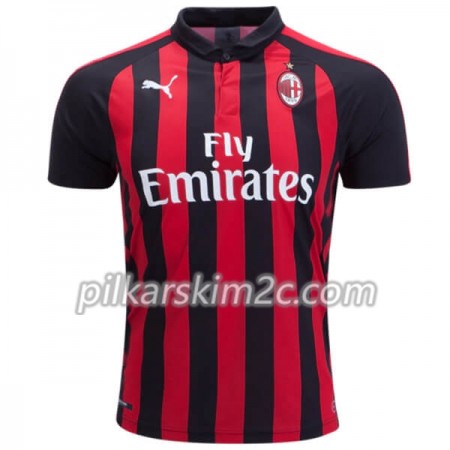 Koszulka AC Milan Główna 2018-2019 - Koszulki Piłkarskie